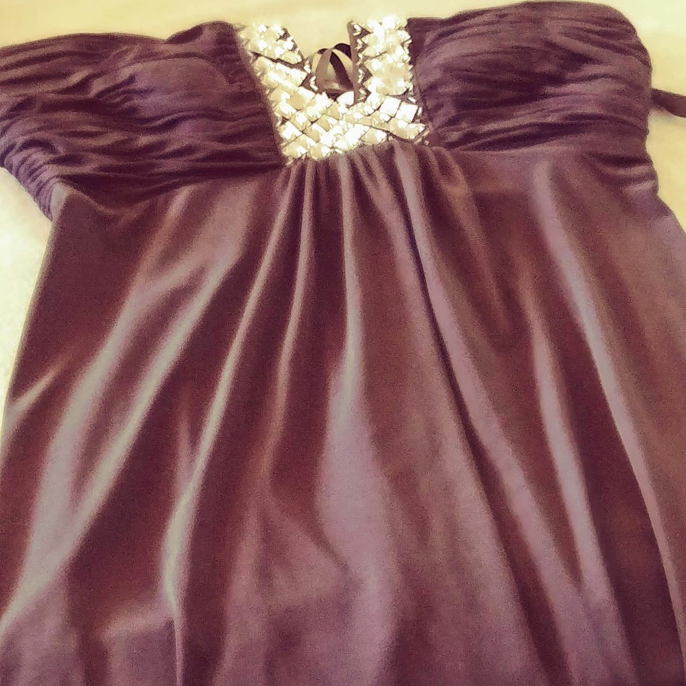 Calvin Klein black party dress